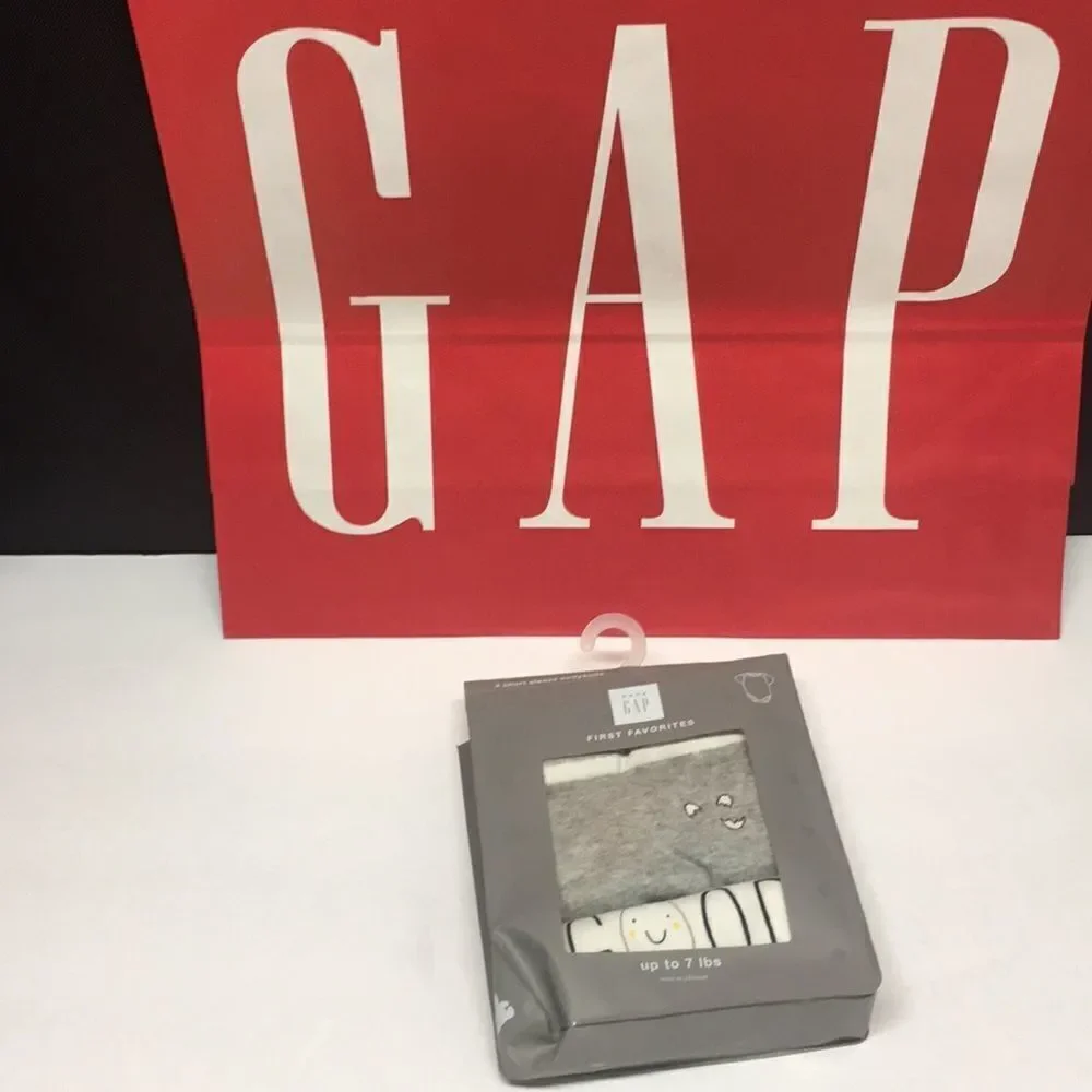 New Gap 3 short sleeve bodysuits